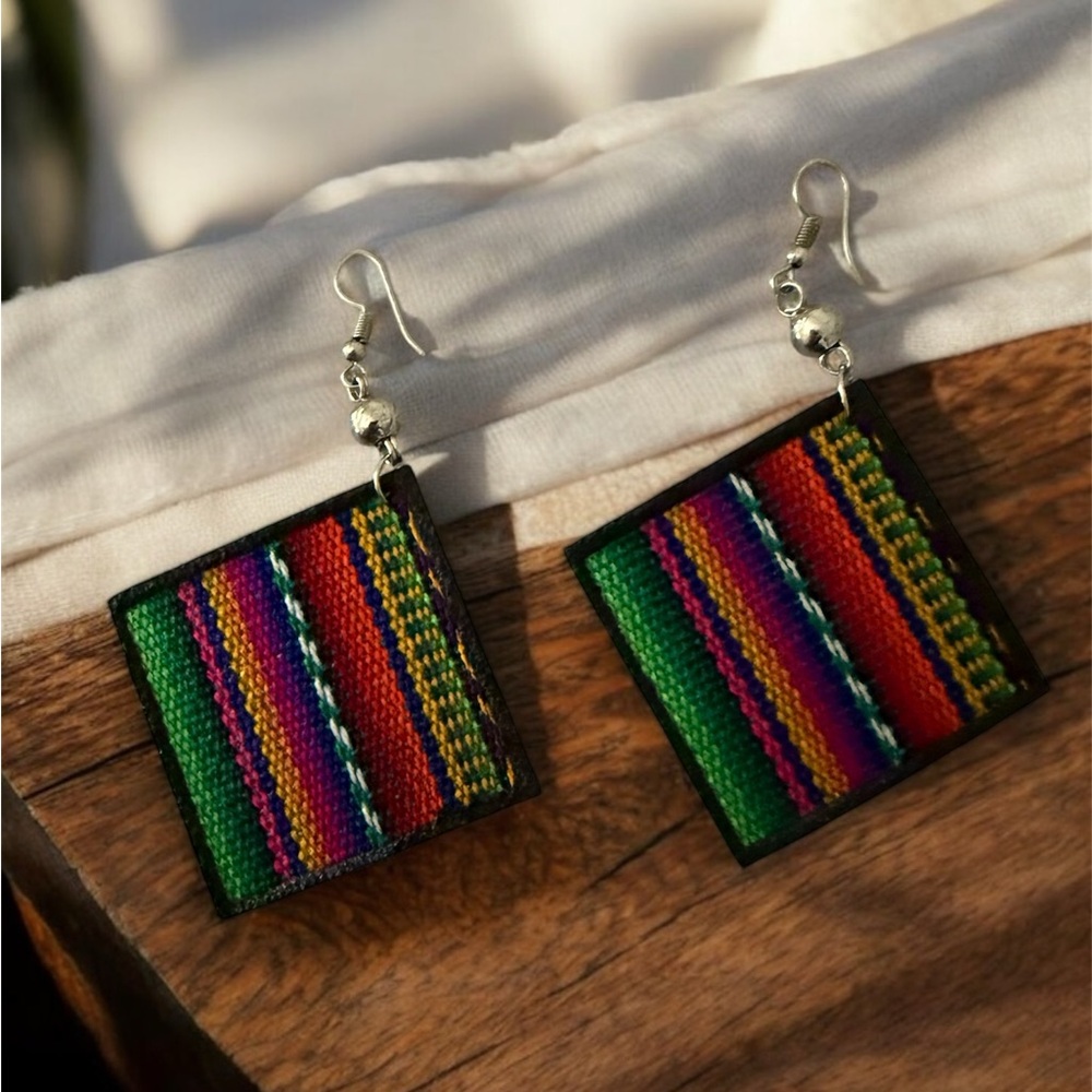 earrings, Peru earrings, women’s earrings, artisanal earrings, handmade earr